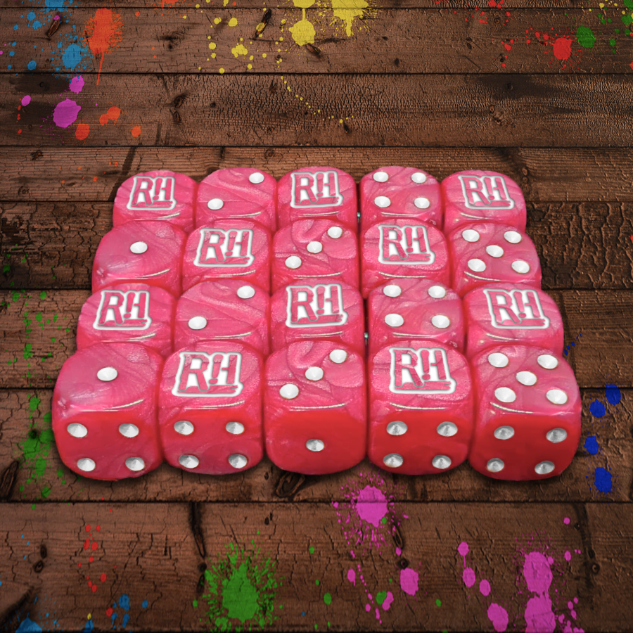 Rogue Hobbies Pink Dice (set of 20) Rogue Hobbies